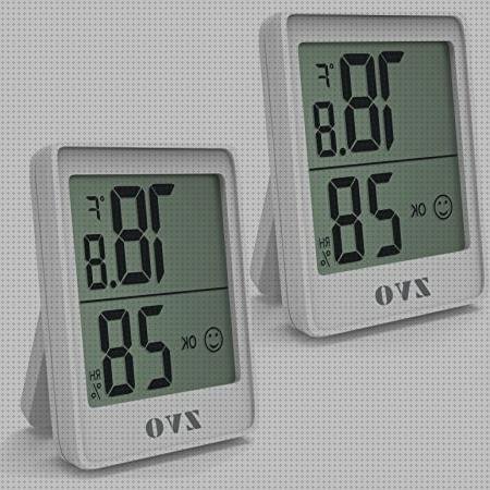 Los mejores 12 Relojes Despertadores Digitales Lcd Magnéticos Medidores De Temperaturas Termómetros